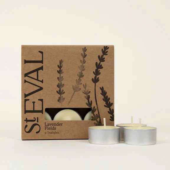 St Eval Tealights Lavender Fields - F01297 - Uneeka