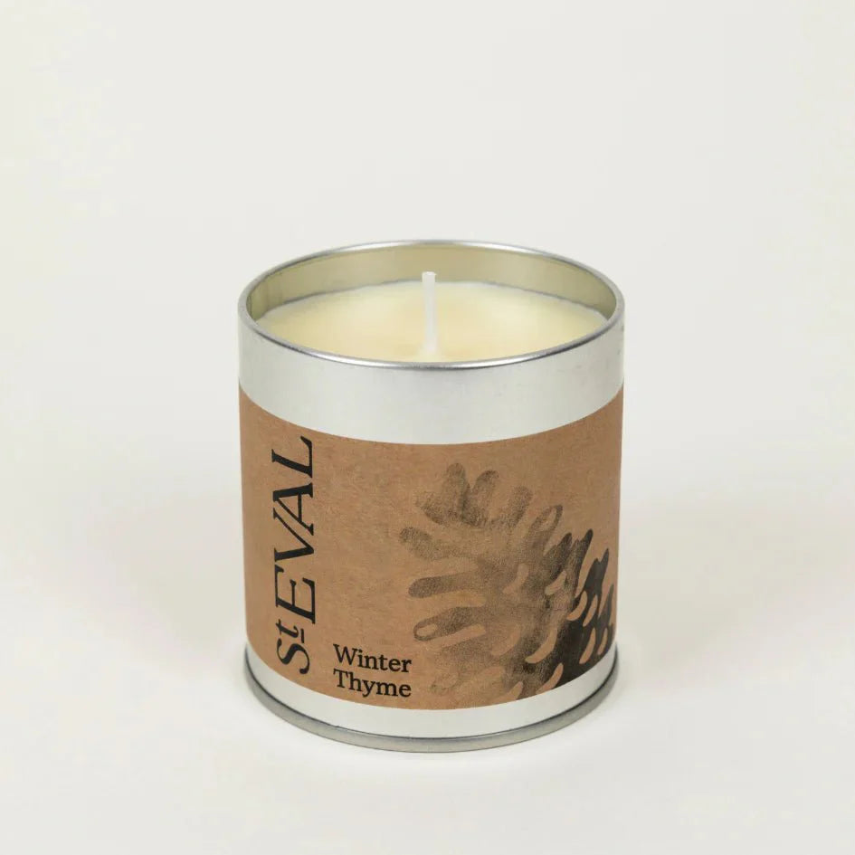 St Eval Tin Candle Winter Thyme - F01521 - Uneeka