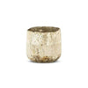 Nimit Antique Gold Recycled Glass Tealight Holder - NT0401 - Uneeka