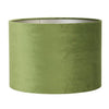 Olive Green Velvet Cylinder Shade - 2218058 - Uneeka
