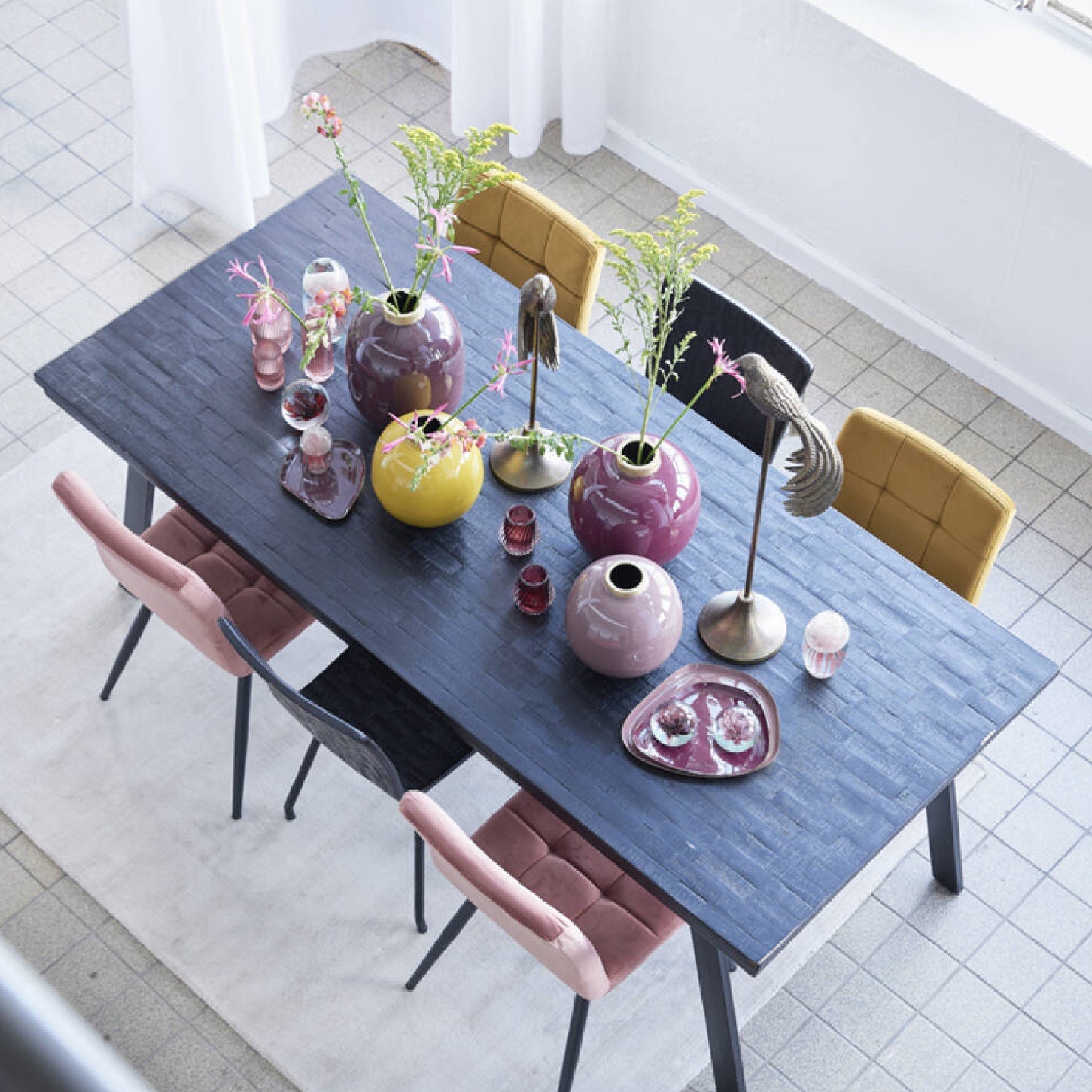 Oliver Velvet Dining Chair - 6752380FR - Uneeka