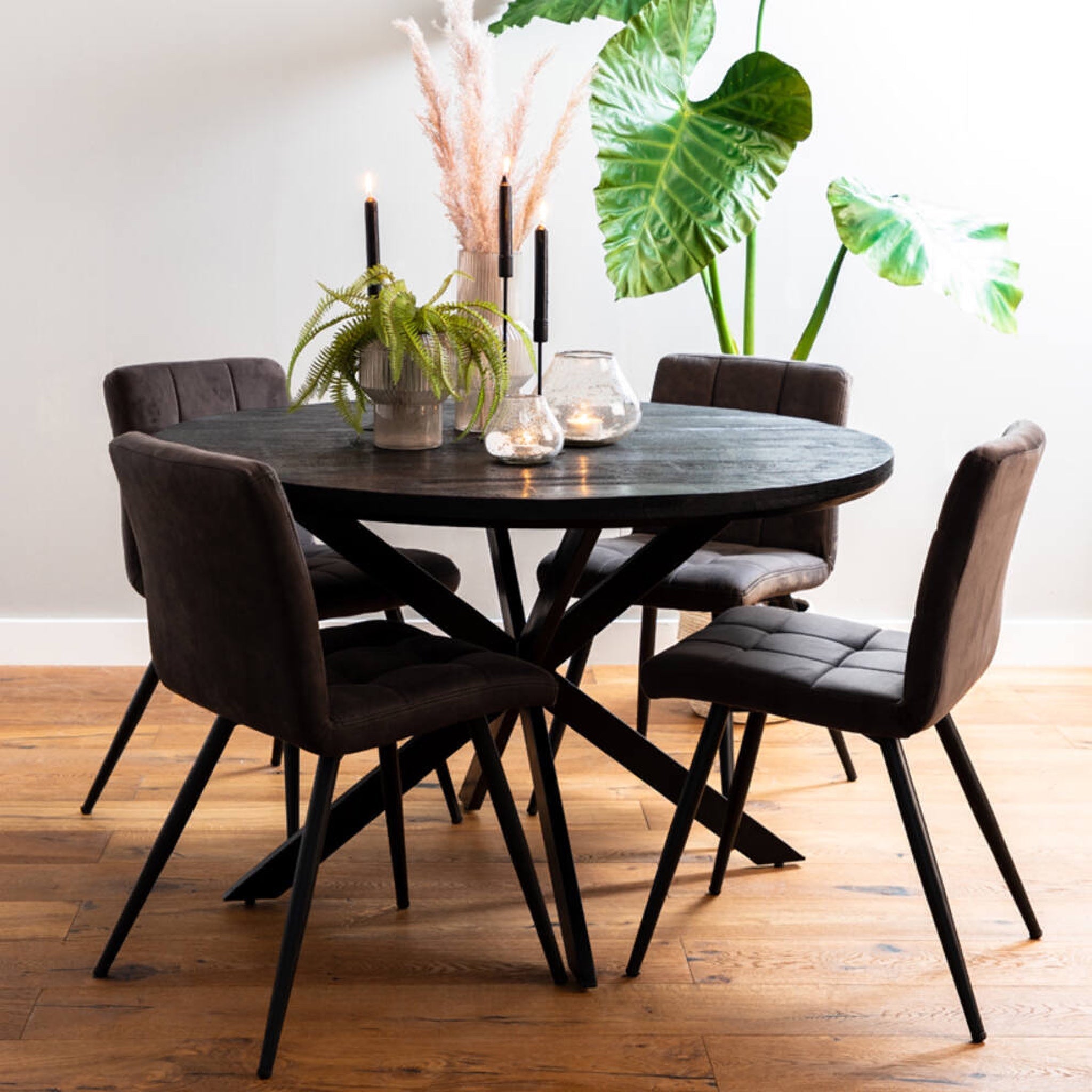 Oliver Velvet Dining Chair - 6752380FR - Uneeka