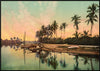 On The Miami River Framed Print - BFG 50x70 PP04H - Uneeka