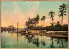 On The Miami River Framed Print - OFG 50x70 PP04H - Uneeka