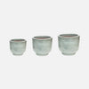 Outdoor Sage Reactive Glaze Plant Pot - OSSRGBPS3 - SMALL - Uneeka