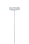 Oval Rattan and Natural White Hanging Lamp - 2936526 - Uneeka