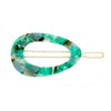 Oval Shaped Resin Hair Pin - BB - 009 - TL - Uneeka