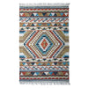 Panja Loom Recycled Chindi Kilim Rug - R15846 - Uneeka