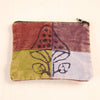 Patchwork Mushroom Screen Printed Coin Purse - P4 - Uneeka