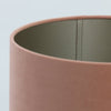 Peach Velvet Lamp Shade - 2220601 - Uneeka