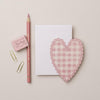 Pink Heart Mini Card - WAN MC01 - Uneeka