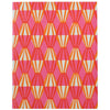 Pink & Orange Threadwork Plain Paper Slim Exercise Book - EXB THR pink - Uneeka