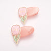 Pink Tulip Twin Pack of Hair Slides - 0.HD1115 - Uneeka