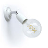Porcelain 90° Adjustable Wall Light - APP2BITBS1CR - Uneeka