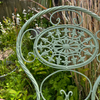 Rounded Sage Green Outdoor Garden Set - 1558 - Uneeka