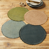 Circular Jute Placemat - CPMJM - Uneeka