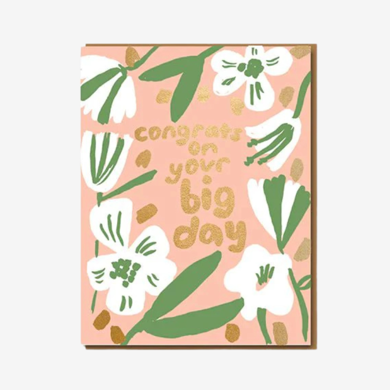 Congrats On Your Big Day Greetings Card - EP0603 - Uneeka