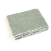 Diamond Fringe Trim Wool Blend Throw - SPTWBS - Uneeka