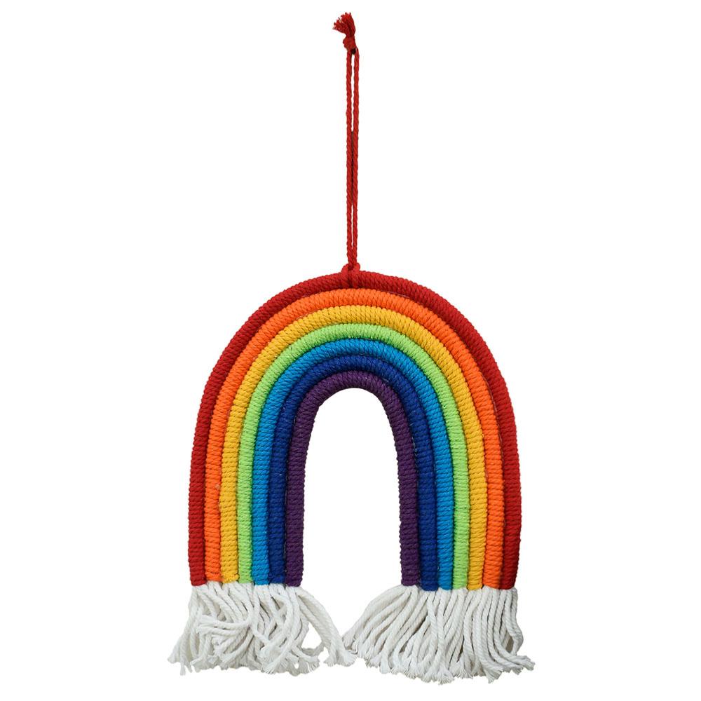 Rainbow Macrame Hanging - HOPE01 - Uneeka