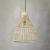 Rattan Natural Hanging Lamp - 2944184 - Uneeka