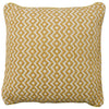 Recycled Cotton & Jute Diamond Pattern Cushion - CC305OG - Uneeka