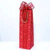 Red Meandering Star Bottle Bag - GBG4094R - Uneeka