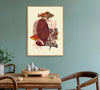 Red Tone Fish Framed Art Print - OFP 50x70 5600 - Uneeka
