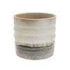 Rippled Two Tone Plant Pot - GRTSG11 - Uneeka