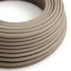 Round 3 Core Electric Cable Covered by Cotton in Dove - XZ3RC43 - Uneeka
