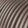 Round 3 Core Electrical Cable Covered with Rayon in Champagne - XZ3RM27 - Uneeka