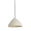 Rounded Matt Cream Iron Hanging Lamp - 2978343 - Uneeka