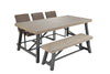 Rowico Lowry Iron Framed Dining Bench* - LOW04 - Uneeka