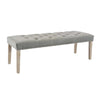Rowico Vicky Grey Velvet Bench* - VIC01 - Uneeka