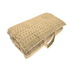 Sage Hand Block Printed Large Chair Cushion Pad - JHABC - Uneeka