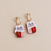 Sardine Tin Gold Hoops - M241901H - Uneeka