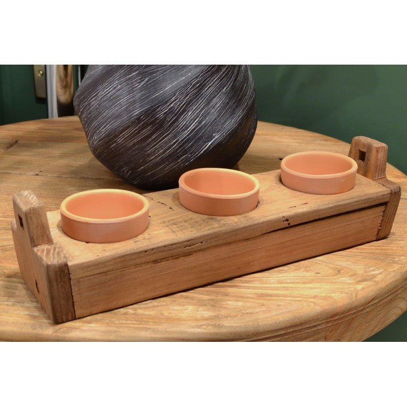 Scilly Isles 3 Pot Planter - FI61 - Uneeka