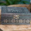 Silver Aluminium Elephant Jewellery Box - BX277 - Uneeka