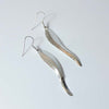 Silver Plated Chilli Leaf Earrings - JEMS59 - Uneeka