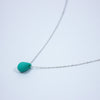 Silver Teardrop Necklaces - TDN006 - NECKLACE - Uneeka