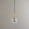 Smoked Glass Brass Hanging Lamp* - 2950384 - Uneeka