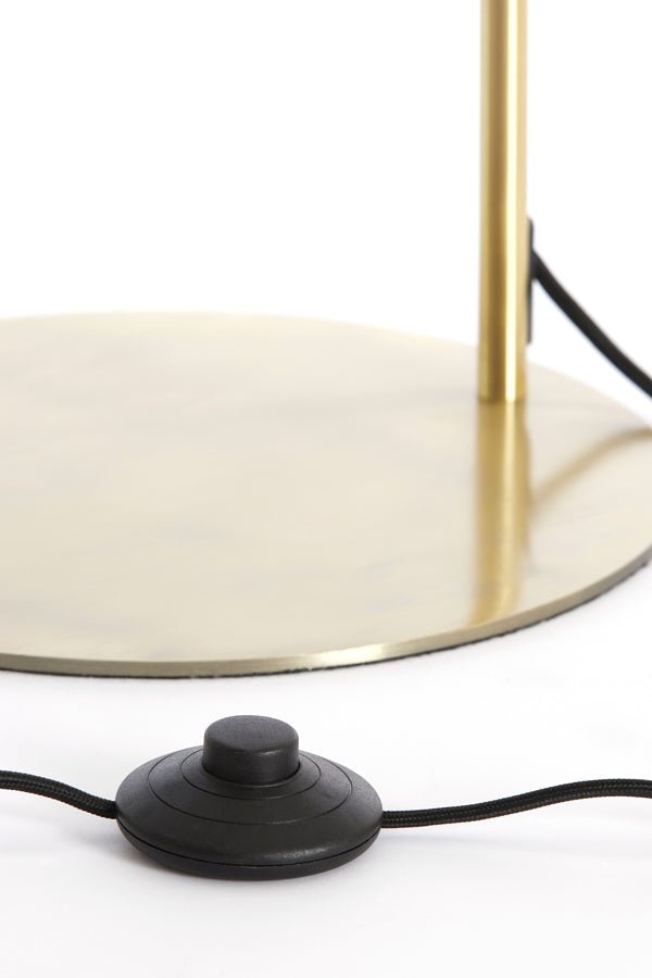 Solna Antique Bronze & Smoked Glass Floor Lamp - 1881112 - Uneeka