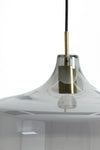Solna Smoked Glass & Antique Bronze Hanging Light - 2969112 - Uneeka