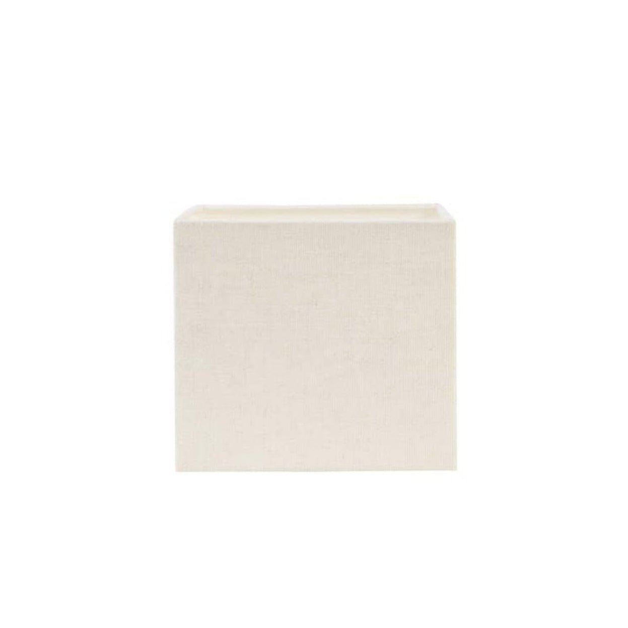 Square Egg White Linen Lampshade - 4624811 - Uneeka