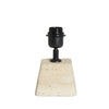Square Sand Coloured Cement Lamp Base - 8312084 - Uneeka