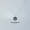 Sterling Silver Birth Flower Disc Necklace - BFN011 - Uneeka