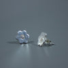 Sterling Silver Flower Studs - FS001 - Uneeka