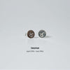 Sterling Silver Horoscope Mini Studs - Silver - Horoscope - Studs - Taurus - Uneeka
