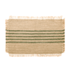 Striped Design Jute Placemat - JSPMO - Uneeka