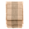 Striped Design Jute Table Runner - JSRM - Uneeka