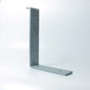 Strong Galvanised Utility Shelf Bracket with Angled Lip - 09.071.GLV.230 - Uneeka